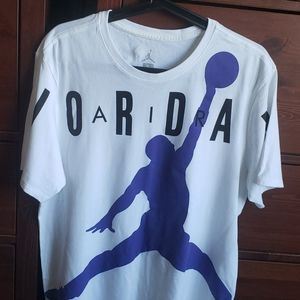 Air jordan white shirt